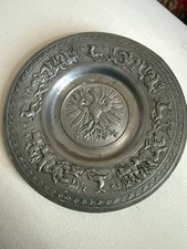 Zinnplatte / Zinnteller 19jh