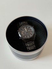 Casio Edifice Uhr Solar Funk Modell EQW-M600DC-1AER Schwarz Gebraucht Japan