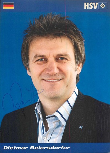 Autogramm dietmar beiersdorfer - autogramm,