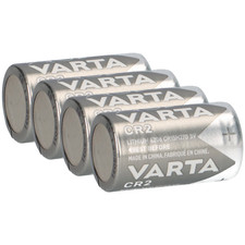 4x Varta Photobatterie CR2