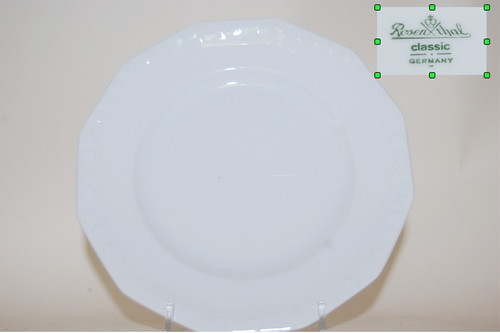 Kuchenteller 20cm maria - maria, weiss