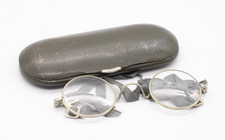 Optal Bundeswehr Brille Nickelbrille Dienstbrille Lesebrille Etui Vintage alt