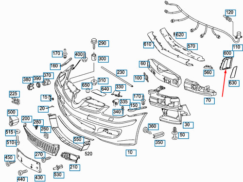 Slk r171 amg stoßstange - r171,