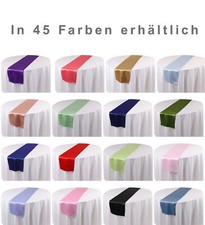 Satin tischläufer - satin,