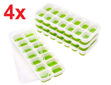 4x Eiswürfelform Silikon mit