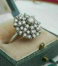 Cocktail-Cluster-Ring 14 K