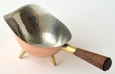 Mehlschaufel/ Substratschaufel C. Auböck Art Messing Hammerschlag um 1920 P127