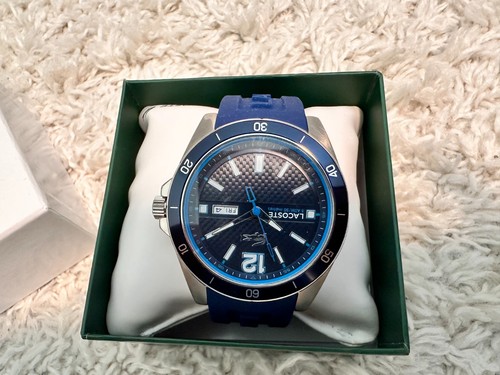 Lacoste herren armbanduhr - lacoste, blau