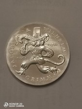 20 Mark Münze DDR200. Geburtstag Jakob  Wilhelm Grimm 1986 Silber 
