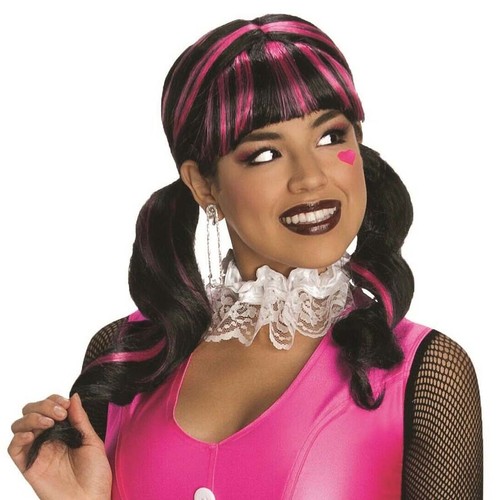Draculaura damen zopfperücke - draculaura,