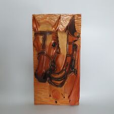 Pferdekopf 3D Holzbild