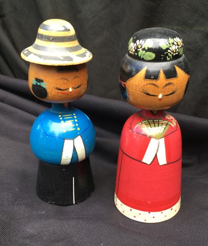 Vintage kokeshi japanische - vintage,