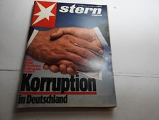 Stern  Magazin 11 / 1982 Korruption in Deutschland