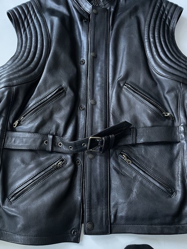 Vintage lederjacke schwarz - vintage,