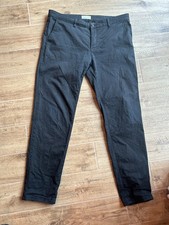 Pier-One Hose regular Fit Gr. 38 dunkel-blau Herren Chino Cotton