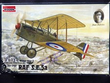 " RAF S.E.5a " RODEN RO.023in 1:72 UNGEBAUT / KOMPLETT 99,9% / IN FOLIE