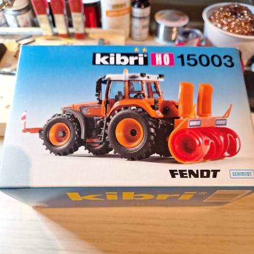 Kibri fendt traktor modell - traktor,