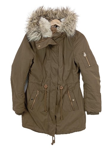 Parka kunstfellkapuze - h&m,