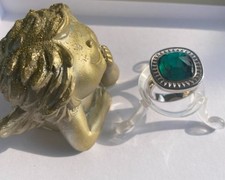 Mega schöner Ring von Pierre Lang PL XII  silber / grün  Luxus Schmuck w. NEU