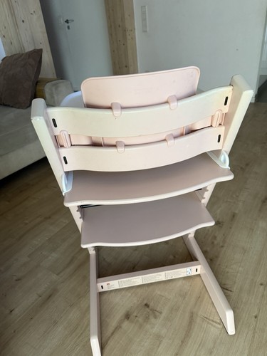 Baby hochstuhl kombi holz - kombi, rosa