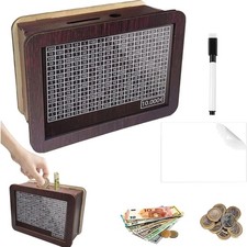 Spardose Holz Sparschwein mit