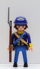 NORDSTAATLER CORPORAL C PLAYMOBIL   Soldat Tasche Feldflasche vs Südstaatler RAR
