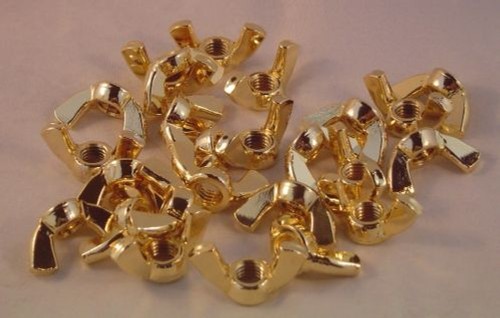 Flügelmutter gold - flügelmutter,