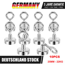 10Stk Neodym Magnetösen 25 mm