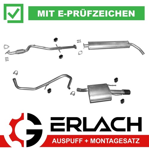 Auspuffanlage für opel - für,