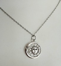 Gothic Mond Sonne Anhänger