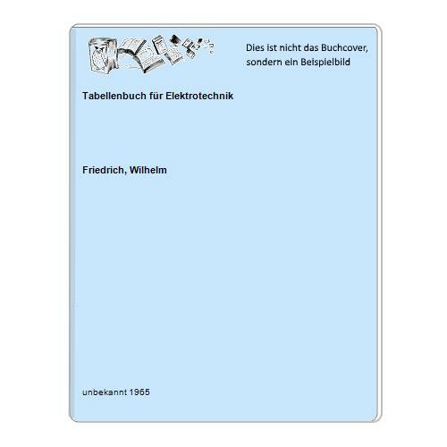 Tabellenbuch für