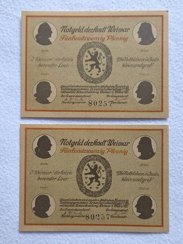 Notgeld 1921 stadt - 1921,