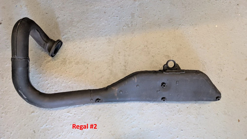 Yamaha 250 auspuff krümmer - ty,