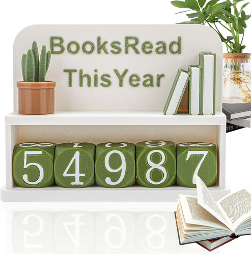 Books read this year counter - books,