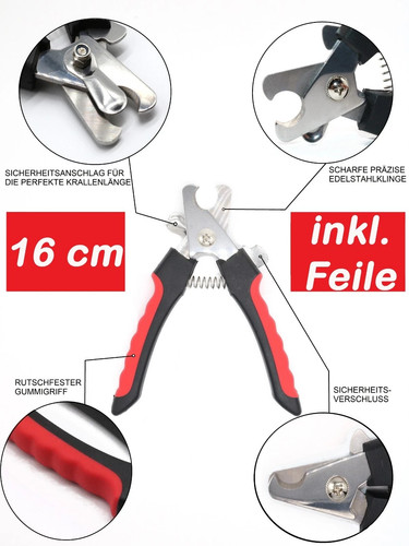 Krallenschere nagelfeile set - krallenschere,
