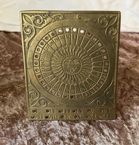 Vintage ewiger kalender - ewiger,