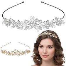 2 Stück Diadem Hochzeit