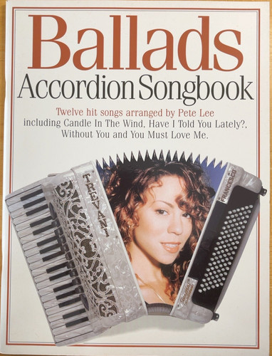 Ballads accordion songbook - accordion, |