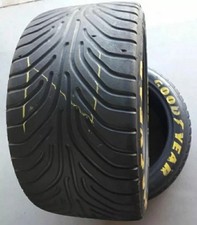 2x Regen Rennreifen 310/710 R18 GT Goodyear  Semi Slicks Reifen