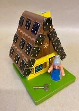 Alt  Spardose/ Sparbüchse / Hexenhaus " DREGENO " Erzgebirge / DDR