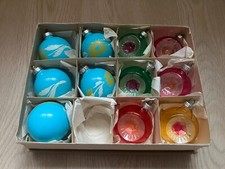Alte weihnachtsbaumkugeln ddr - alte,
