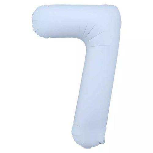 Balon foliowy cyfra - "cyfra, 7"