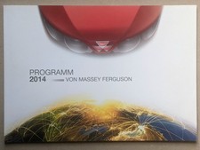 MASSEY FERGUSON MF Mähdrescher Presse Traktoren Programm 2014 Prospekt Schlepper