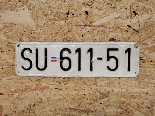 Altes nummernschild serbien - altes,