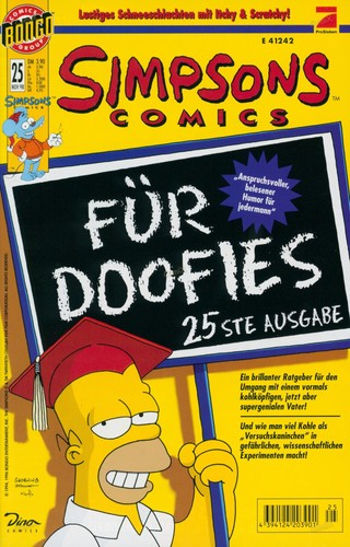 Simpsons comics dino - -,