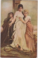 Künstler-AK  V.Koppay:  Glaube, Liebe, Hoffnung - ungel. ca. 1920