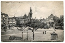 AK - Leipzig Partie am alten
