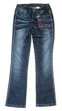 YAL Damen JEANS Hose Nieten