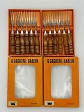 Vintage sets cocktail gabeln - vintage,