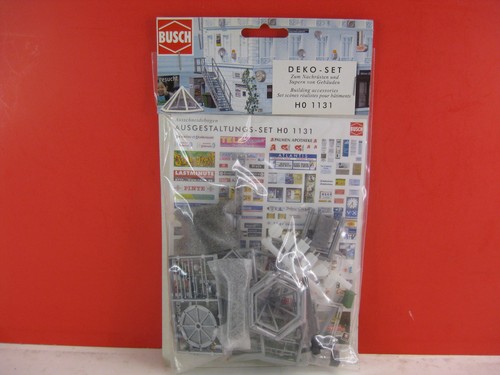 Busch 1131 deko set - h0, deko-set